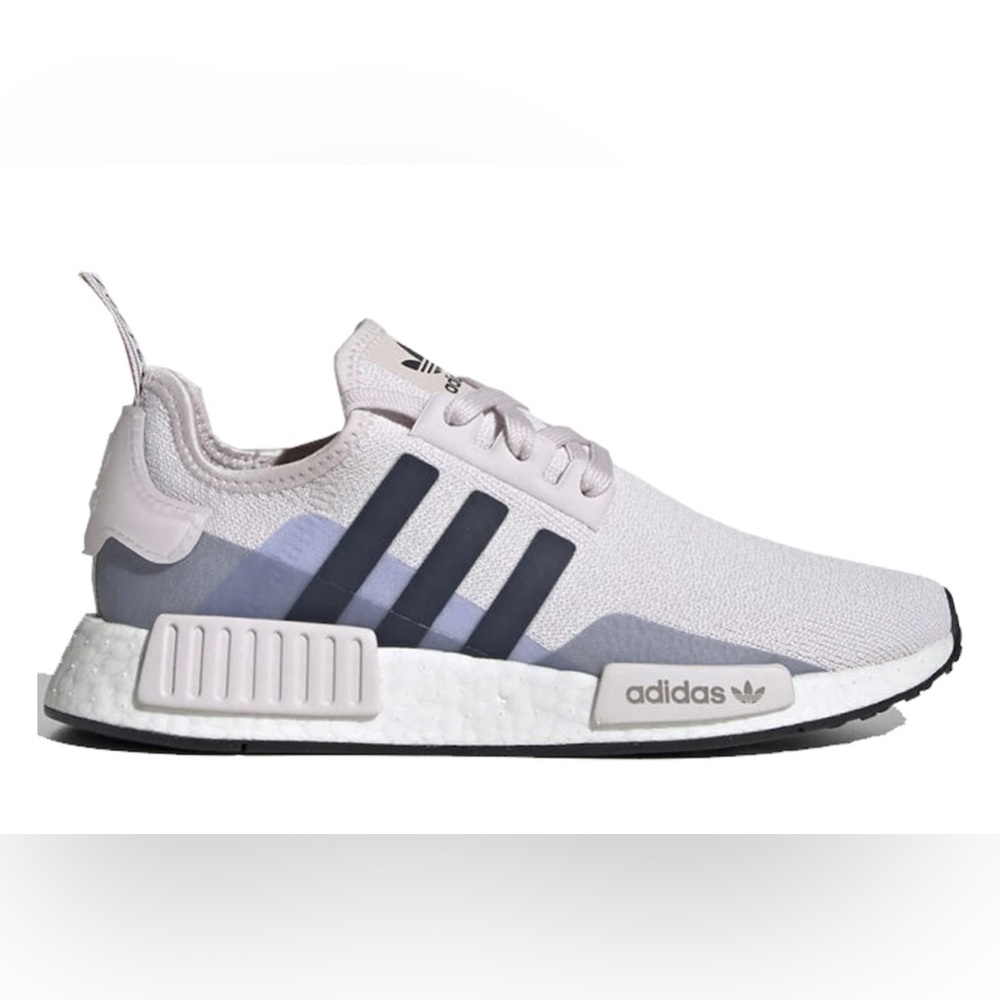 Women’s light pink Adidas NMDs